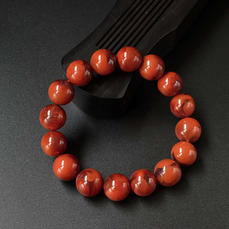 南红手串-红掌柜