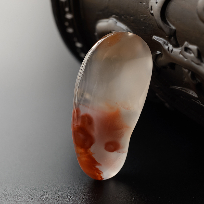 川料天然南红观音吊坠-红掌柜