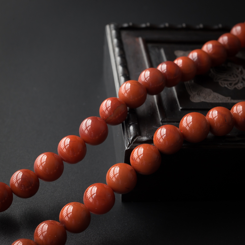 南红佛珠 - 红掌柜