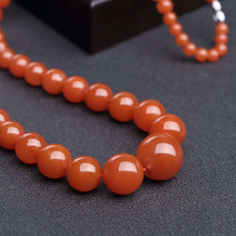 樱桃红南红塔链-红掌柜