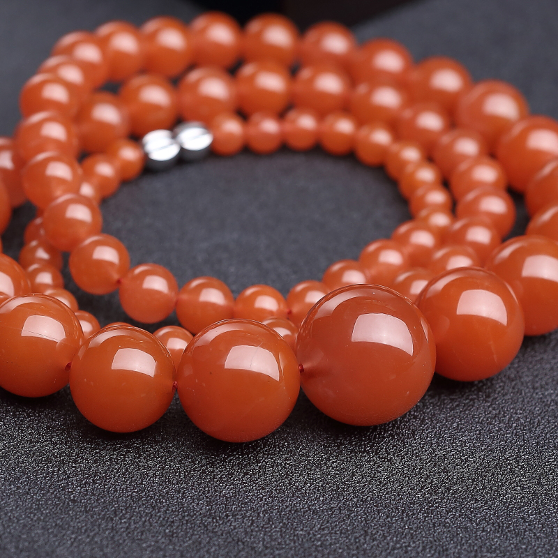 川料南红塔链-红掌柜