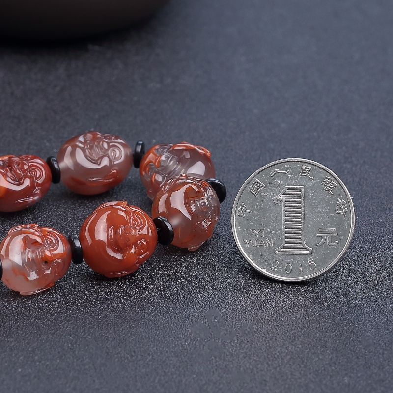 冰飘料南红手持-红掌柜