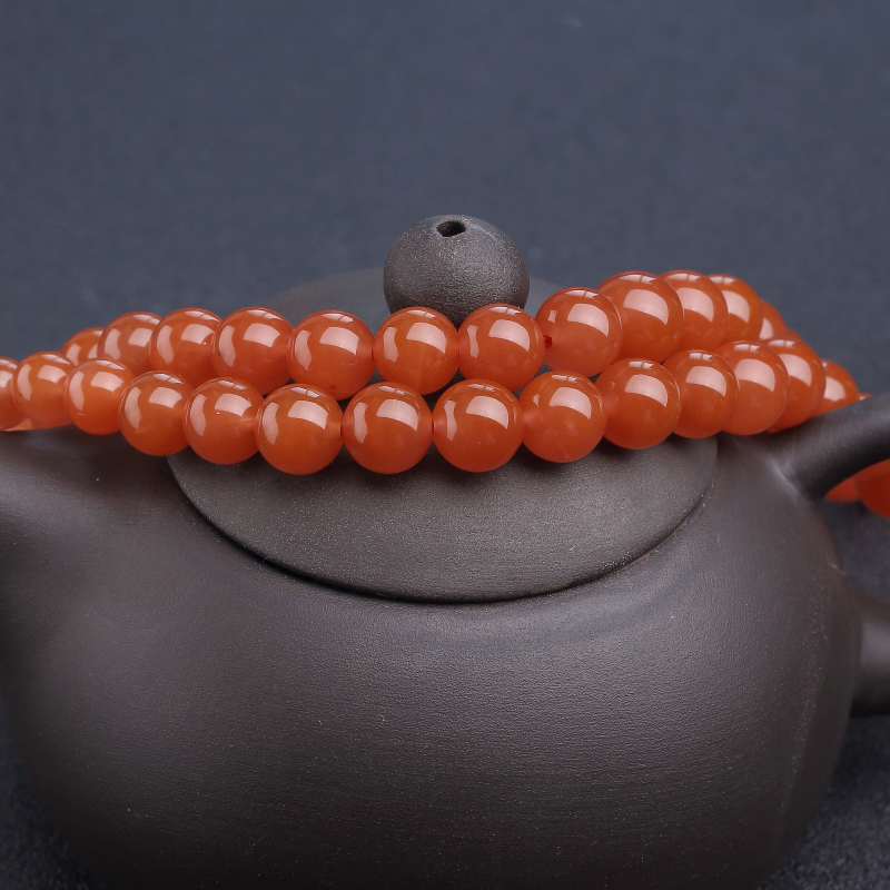 川料天然南红塔链-红掌柜