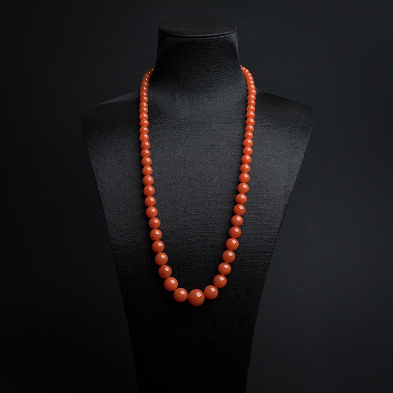 樱桃红南红塔链-红掌柜