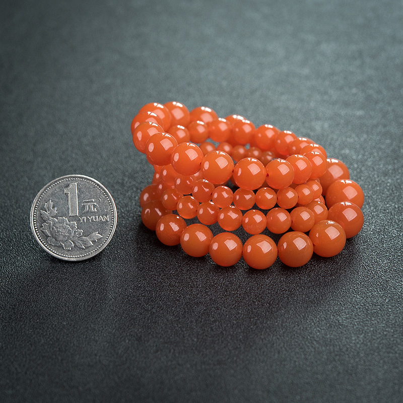 川料南红塔链-红掌柜