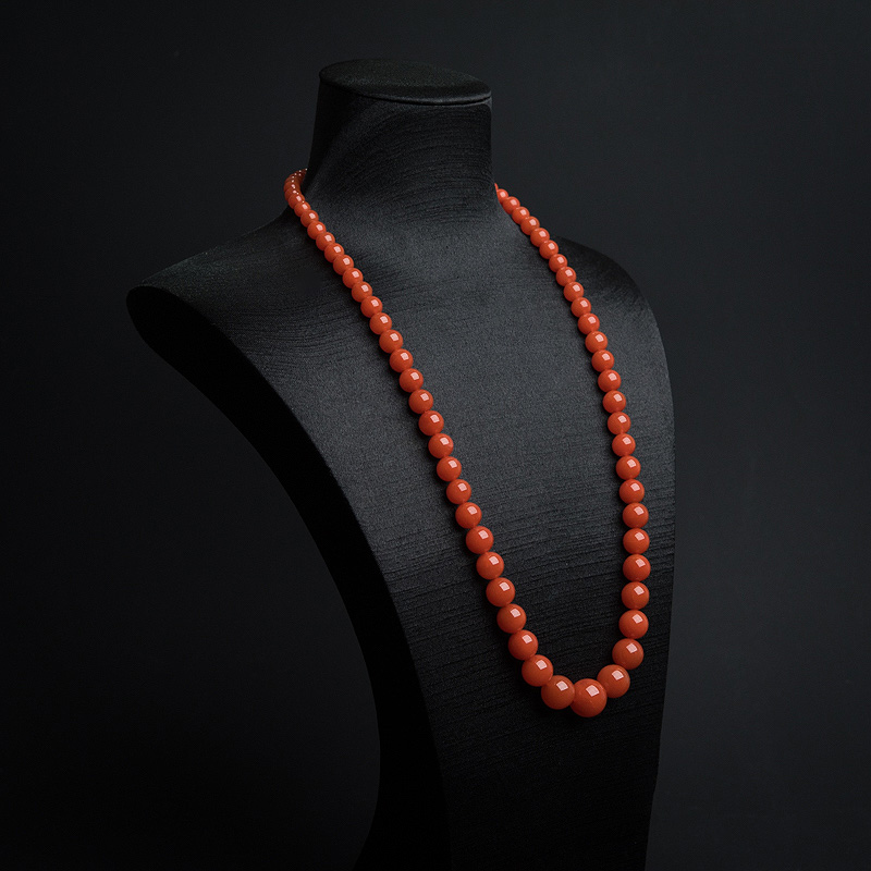 天然南红塔链-红掌柜