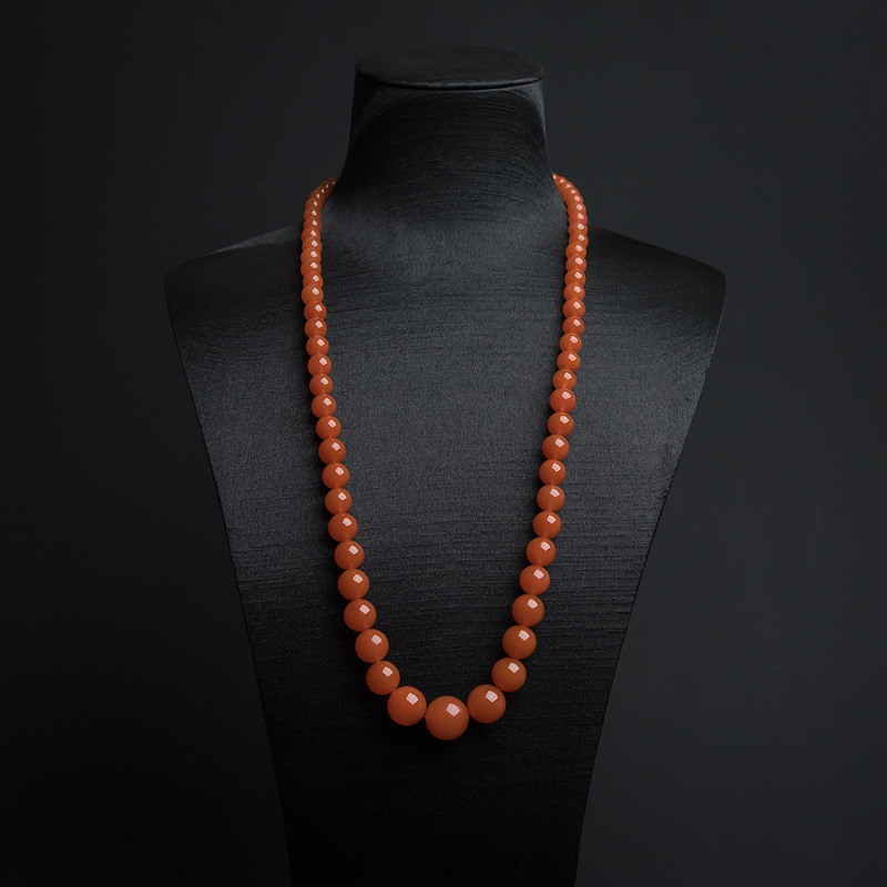 樱桃红南红塔链-红掌柜