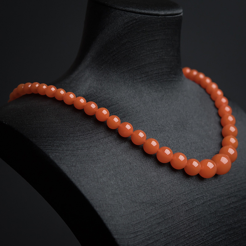 天然南红塔链-红掌柜