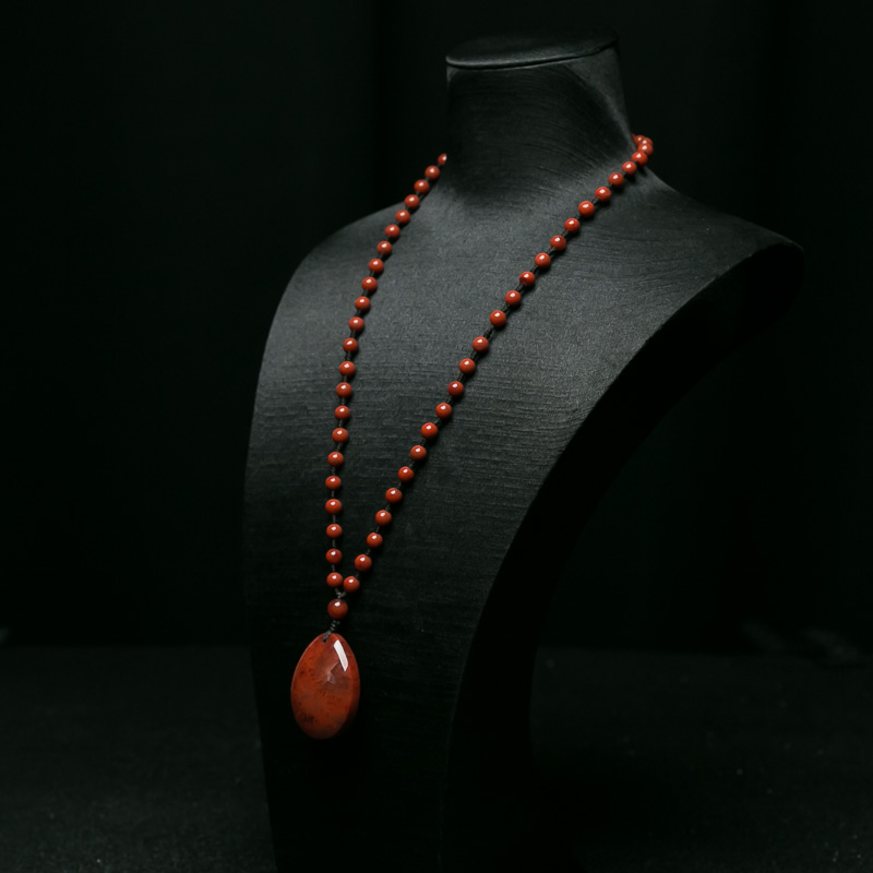 南红随形项链-红掌柜