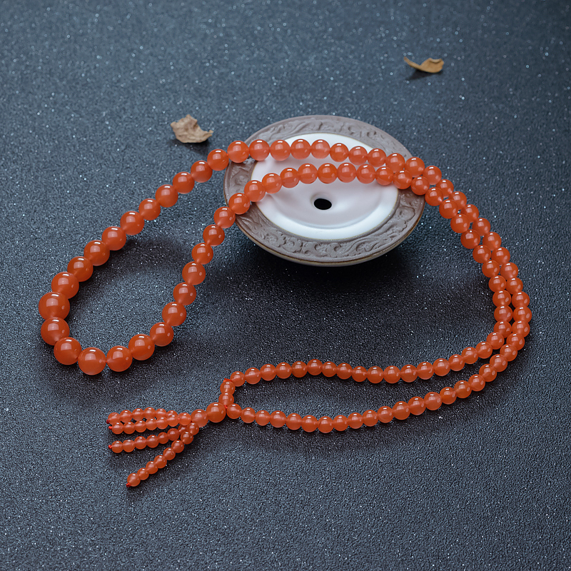 樱桃红南红塔链-红掌柜