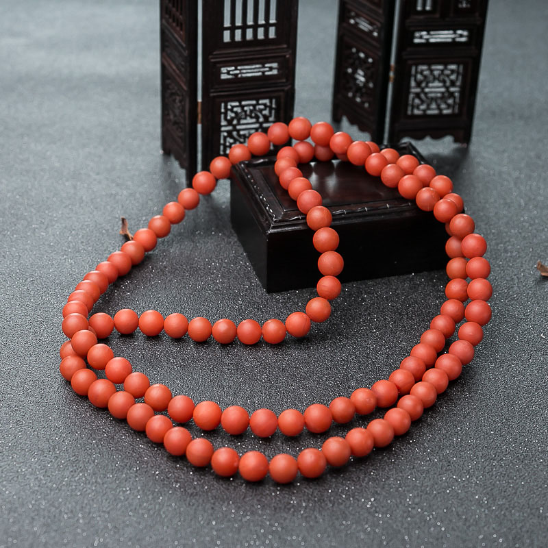 保山柿子红南红长链-红掌柜