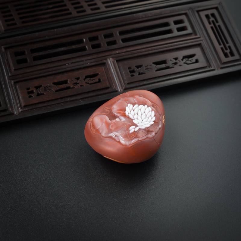 南红灵鼠运财-红掌柜