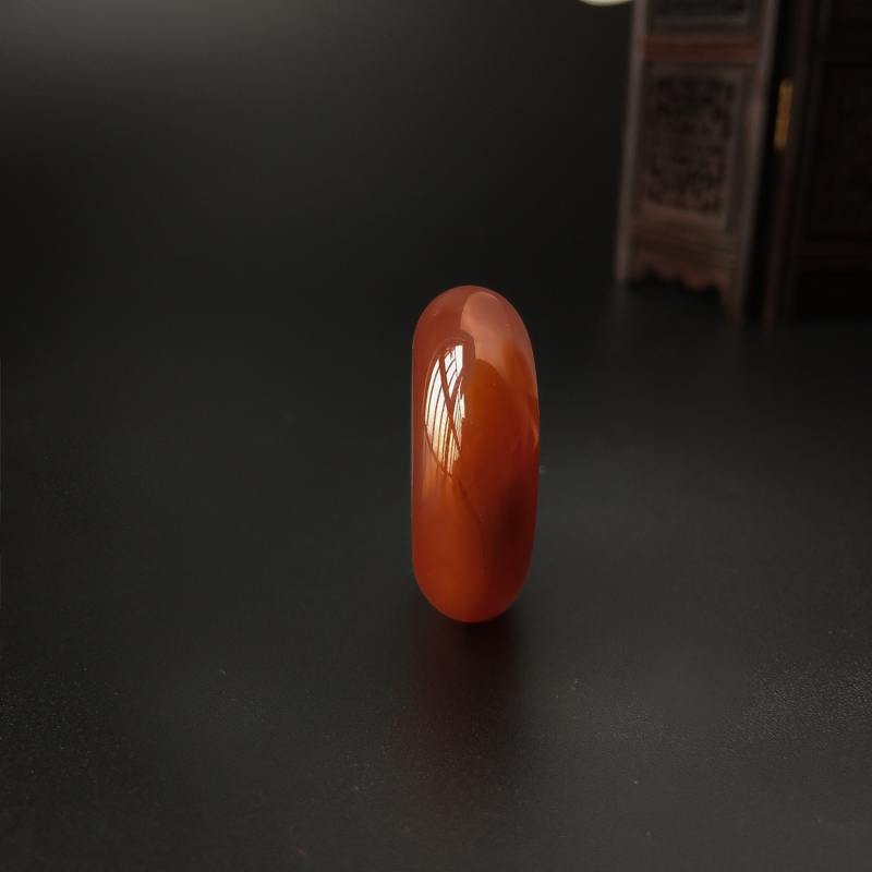 天然南红挂件-红掌柜