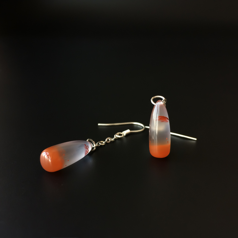 南红耳坠-红掌柜