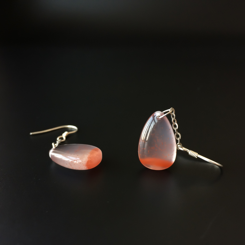 银镶冰飘南红-红掌柜