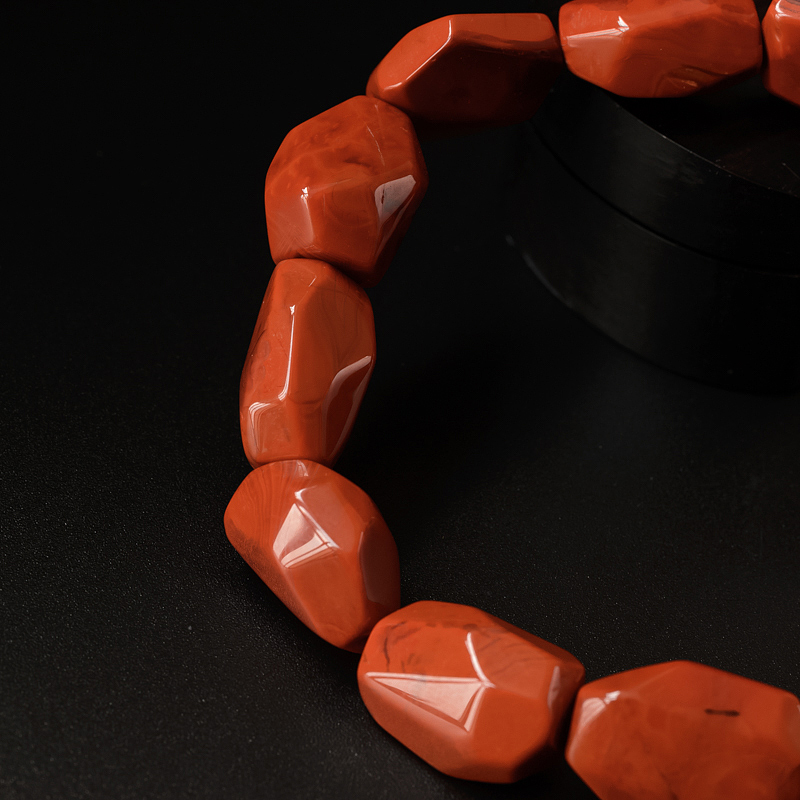 南红随形-红掌柜