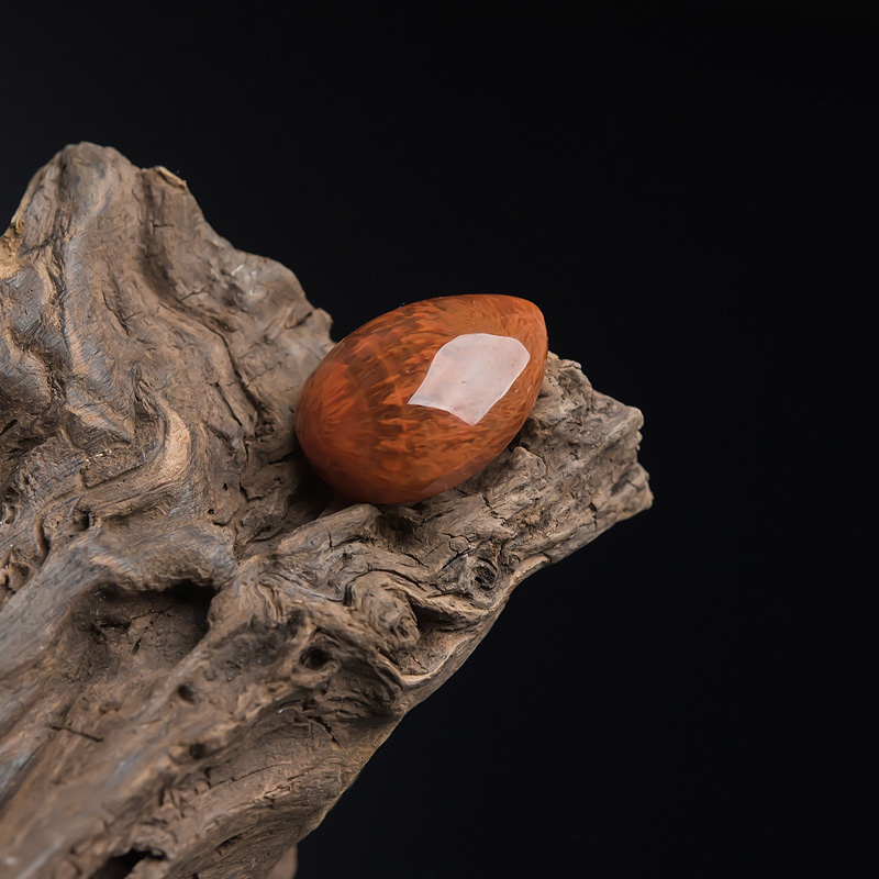 天然南红水滴吊坠-红掌柜