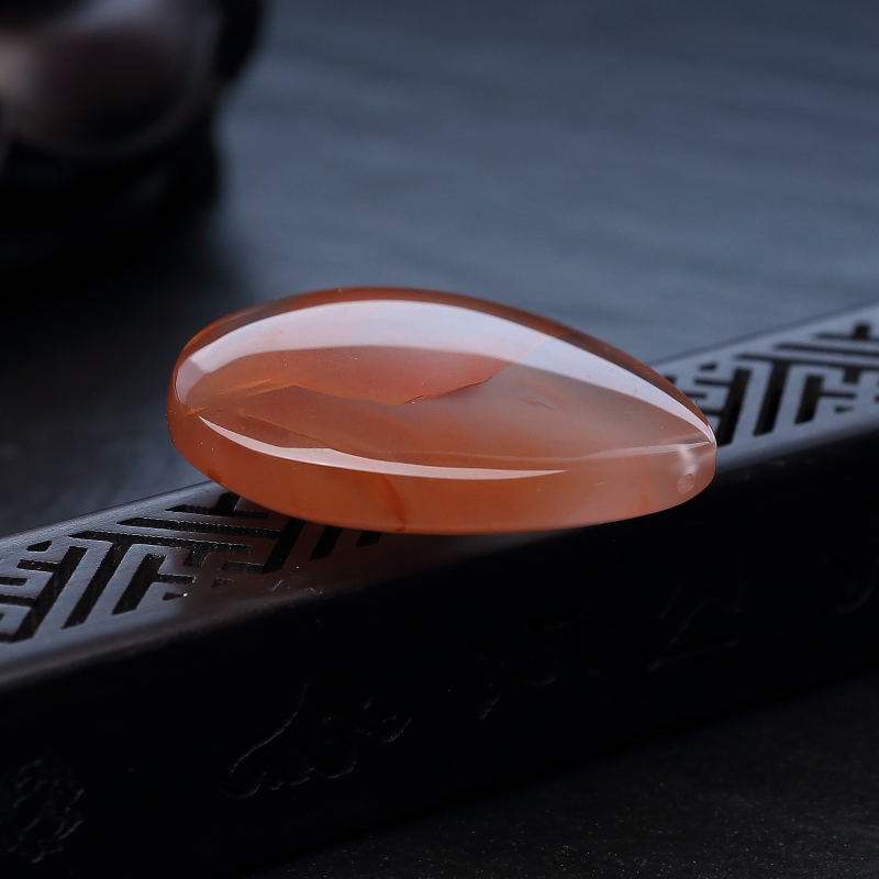 川料天然冻料南红吊坠-红掌柜