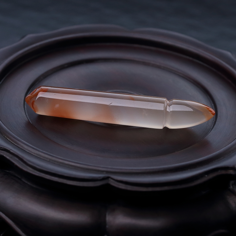 川料天然冰飘料南红吊坠-红掌柜