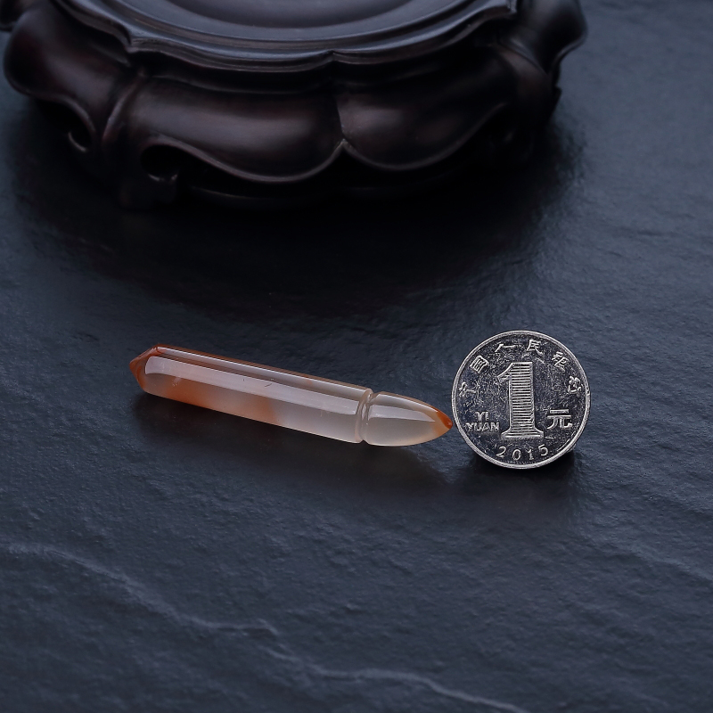 冰飘料南红吊坠-红掌柜