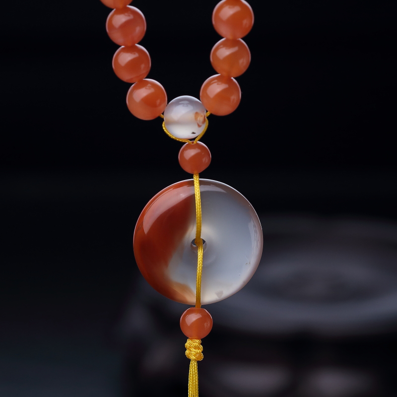 樱桃红南红长链-红掌柜