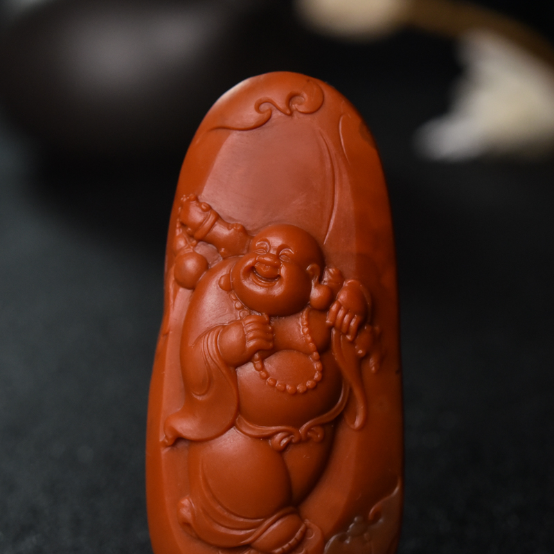 四川南红佛吊坠-红掌柜