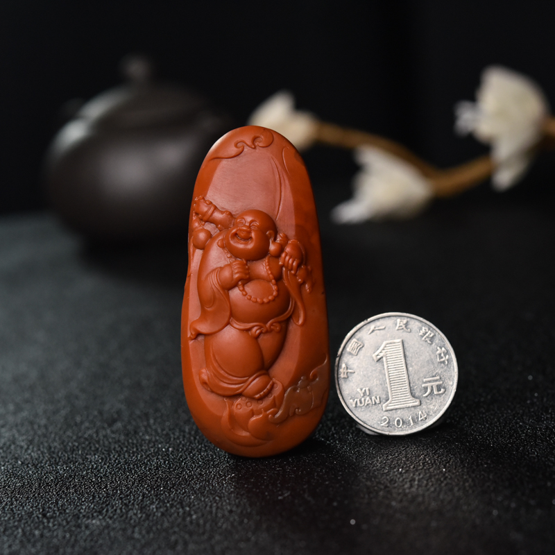 南红吊坠-红掌柜