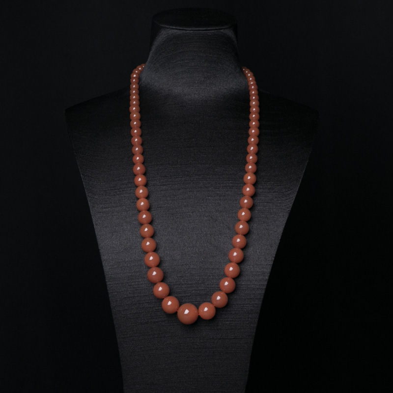 樱桃红南红塔链-红掌柜