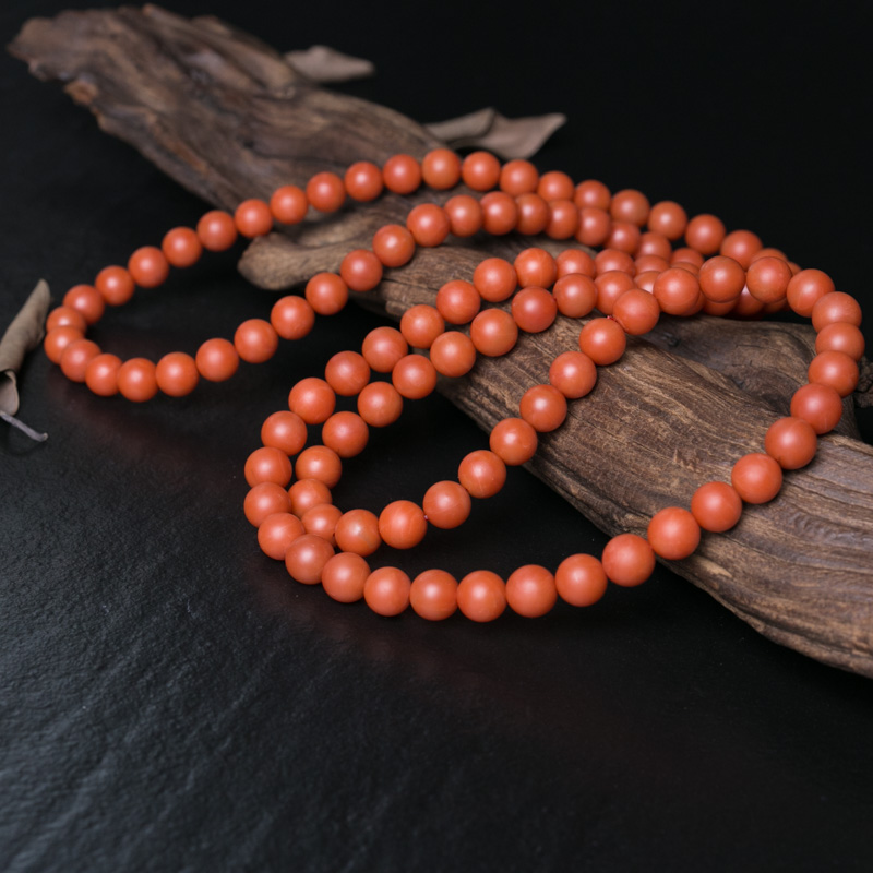 南红佛珠-红掌柜