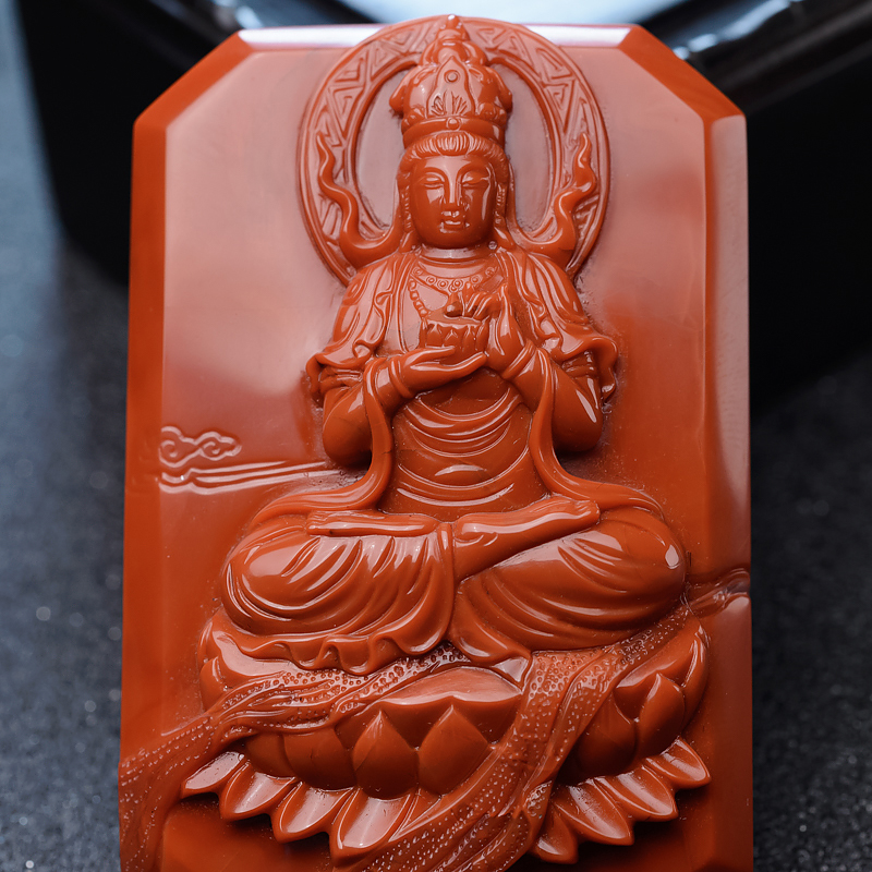 南红观音-红掌柜