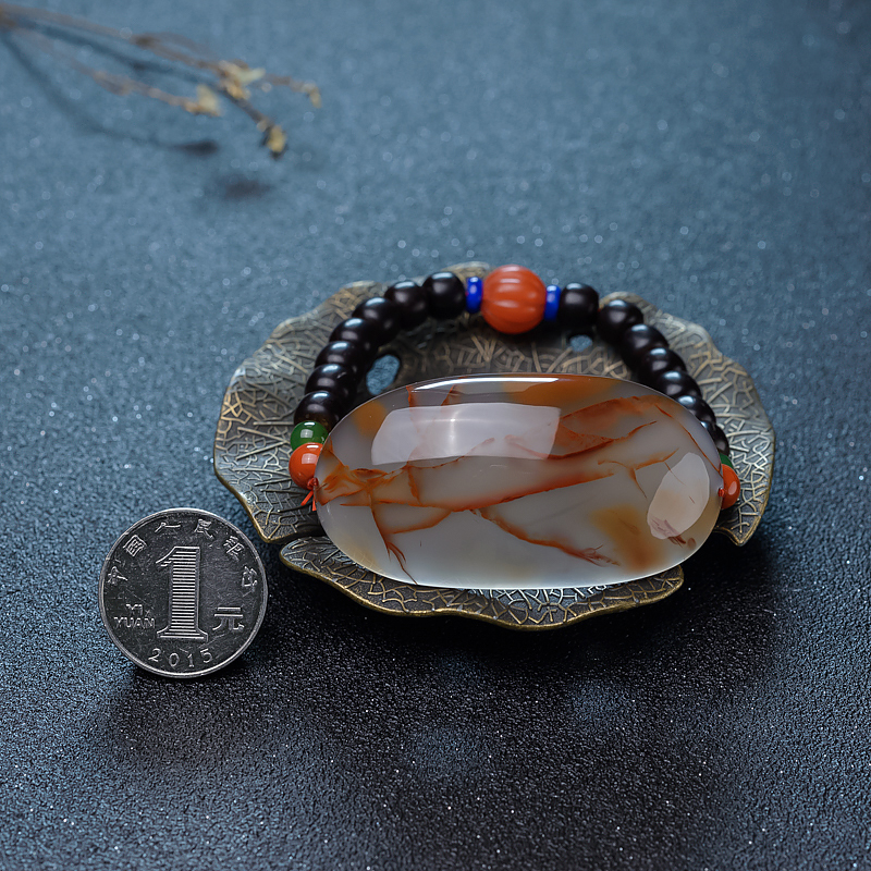 南红手串-红掌柜