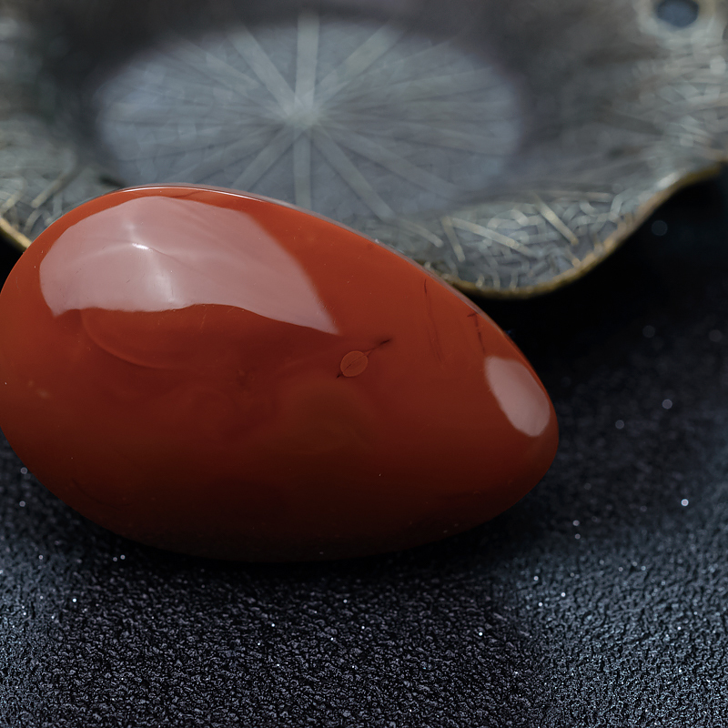 天然南红水滴吊坠-红掌柜