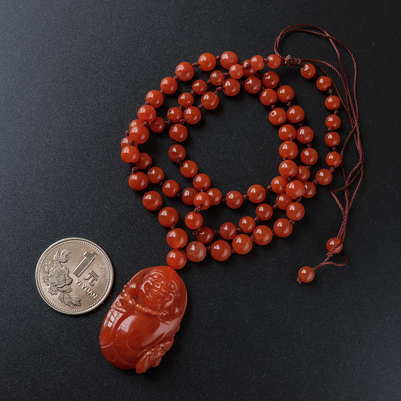 南红吊坠-红掌柜