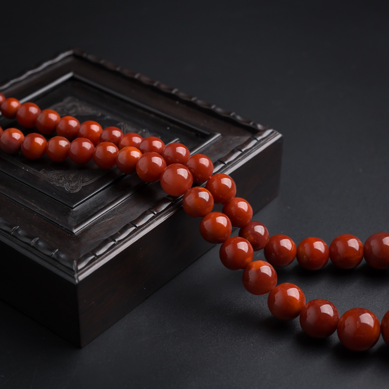 天然南红-红掌柜