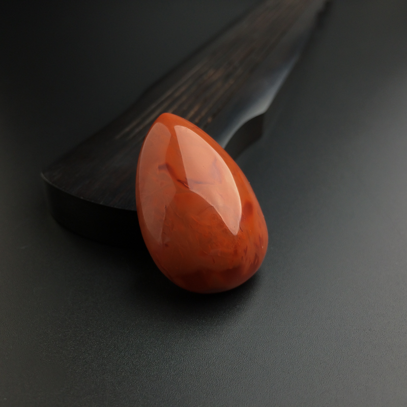 南红水滴吊坠-红掌柜