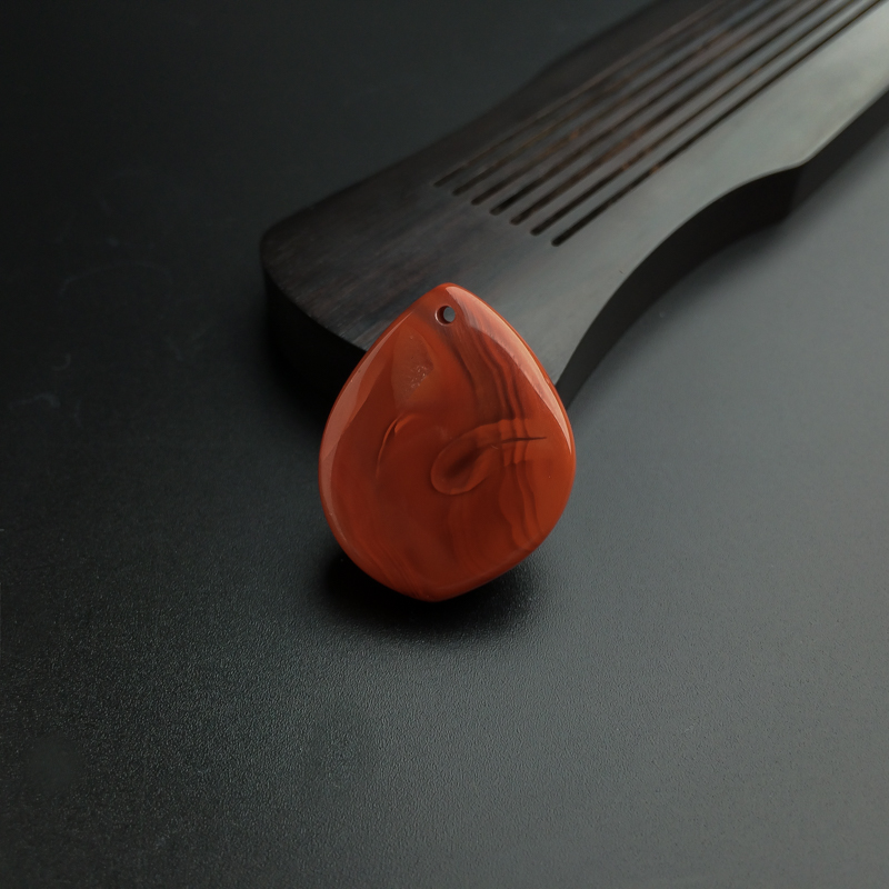 柿子红南红水滴-红掌柜