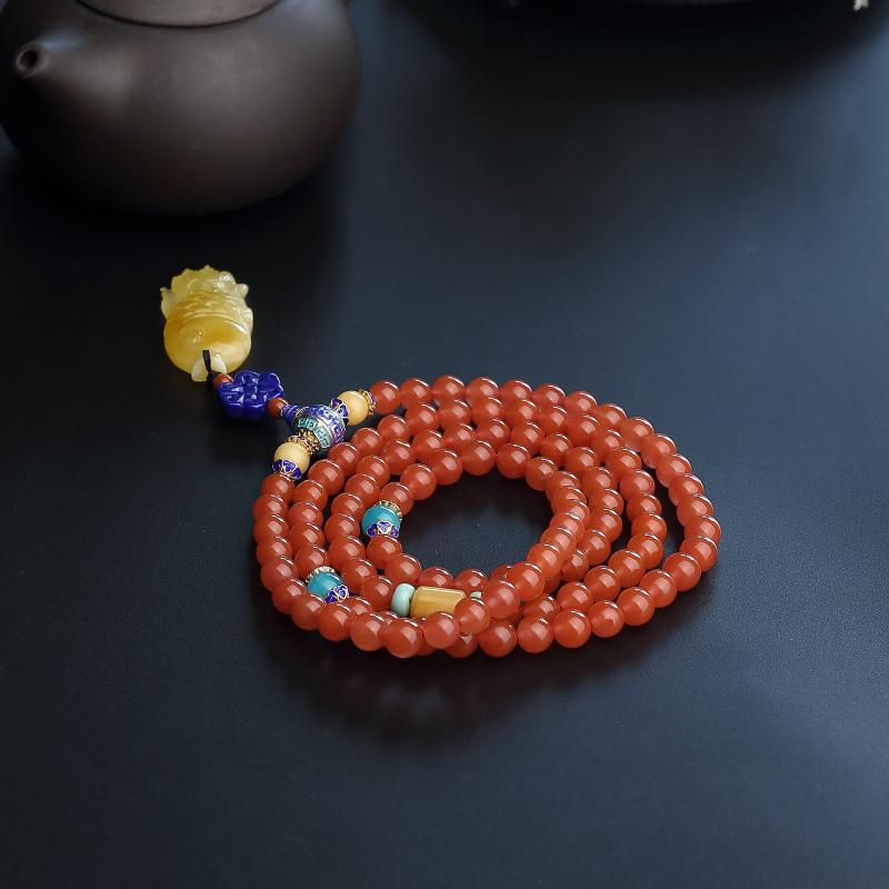 川料南红项链-红掌柜