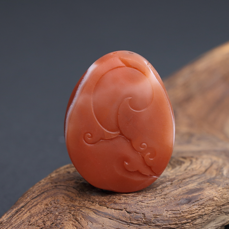 南红古凤吊坠 - 红掌柜