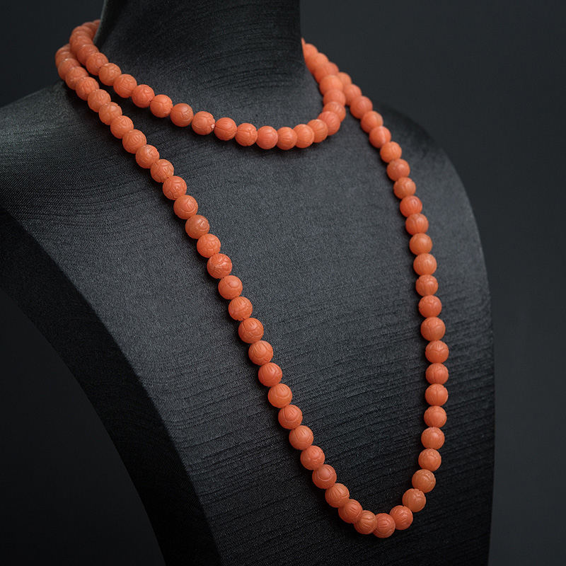 莲花珠108佛珠-红掌柜