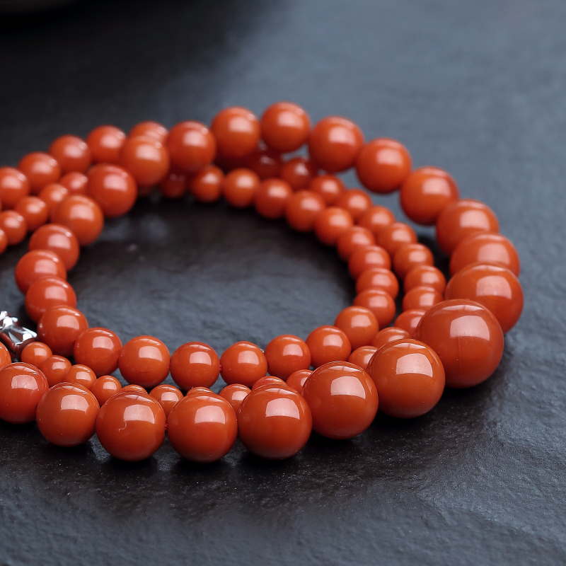 南红项链-红掌柜