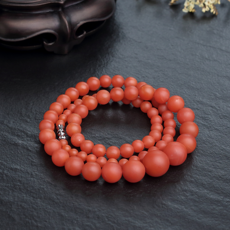 四川樱桃红南红塔链-红掌柜