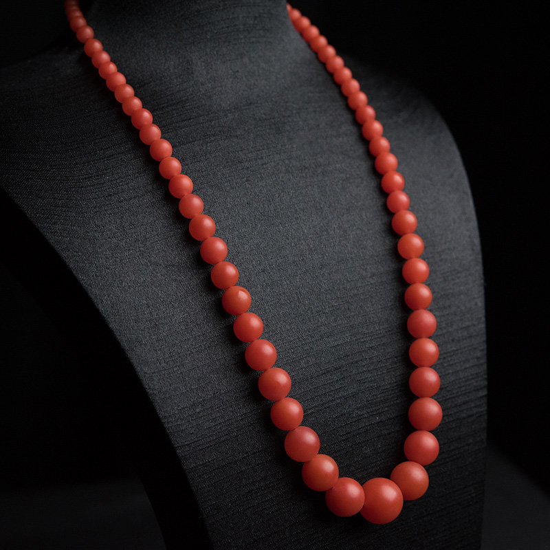 天然南红塔链-红掌柜