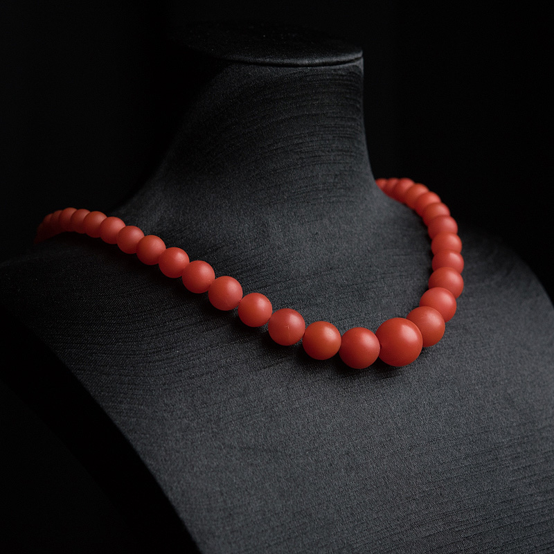 川料天然南红塔链-红掌柜