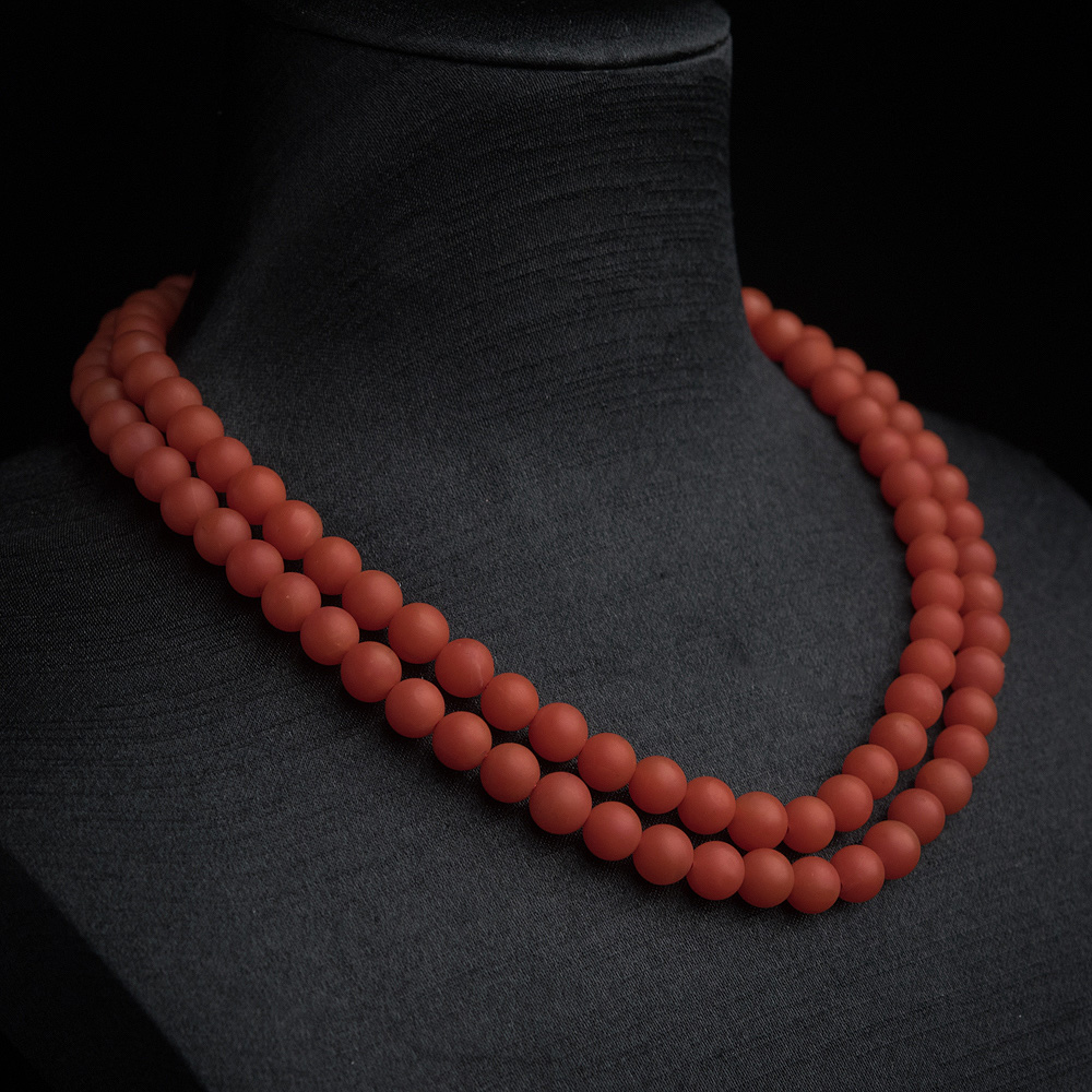 南红108佛珠-红掌柜