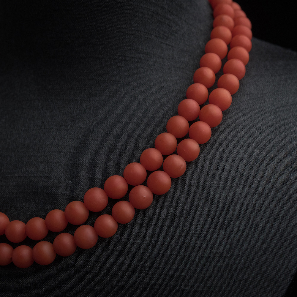 天然南红108佛珠-红掌柜