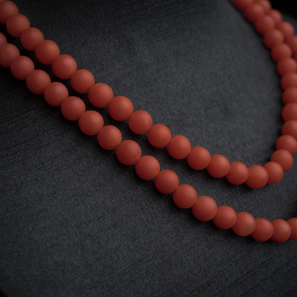 保山南红108佛珠-红掌柜