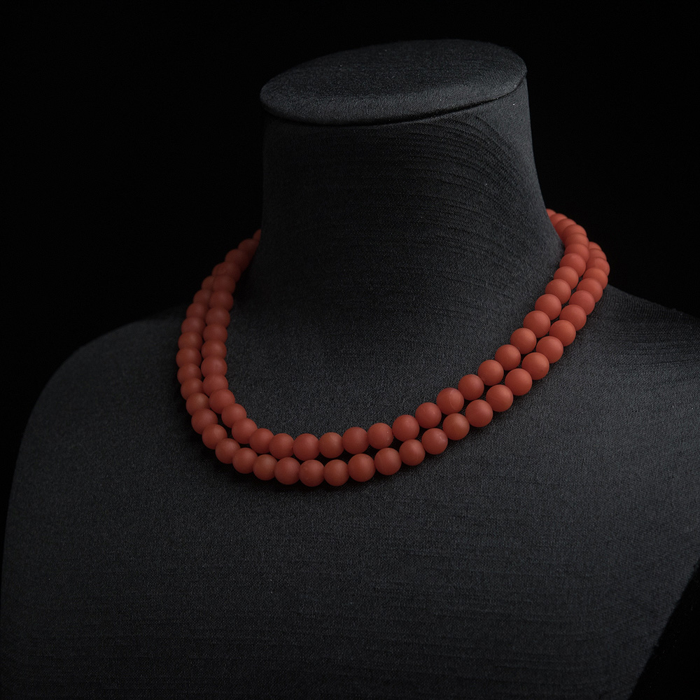 南红108佛珠-红掌柜