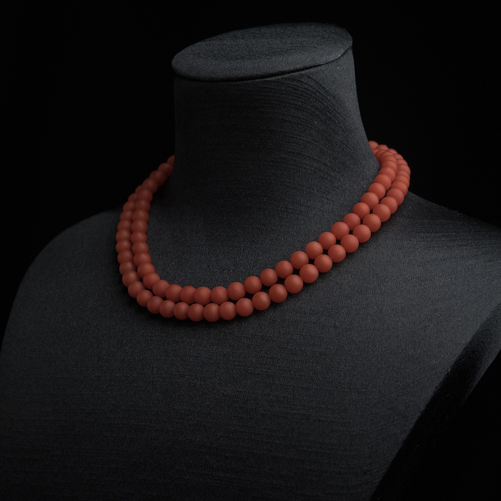 南红108佛珠-红掌柜