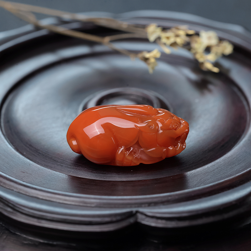 南红貔貅-红掌柜