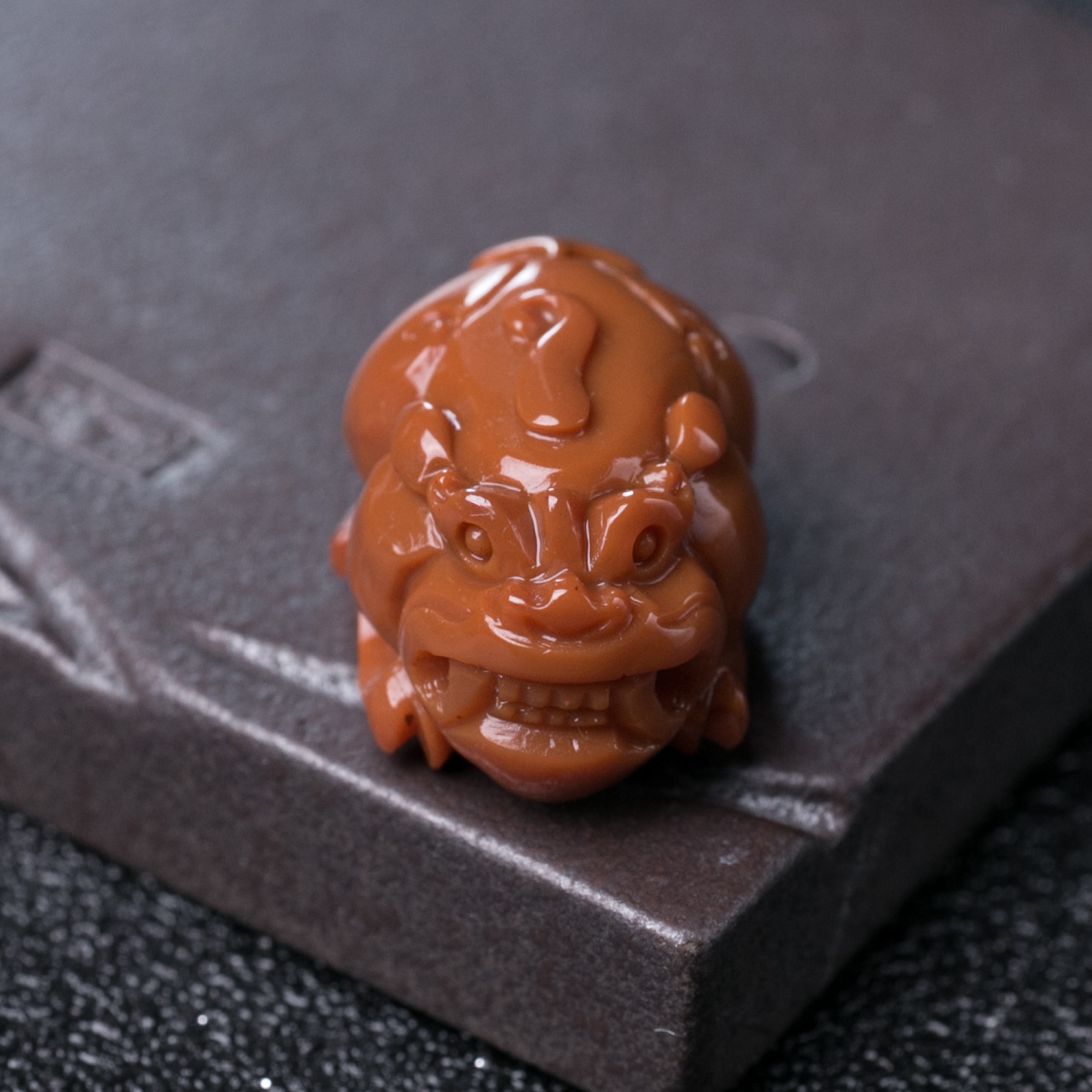 南红吊坠-红掌柜